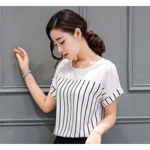 2020 tshirt women t shirt friends new hot style letter friends print short sleeve t-shirts Europe blue