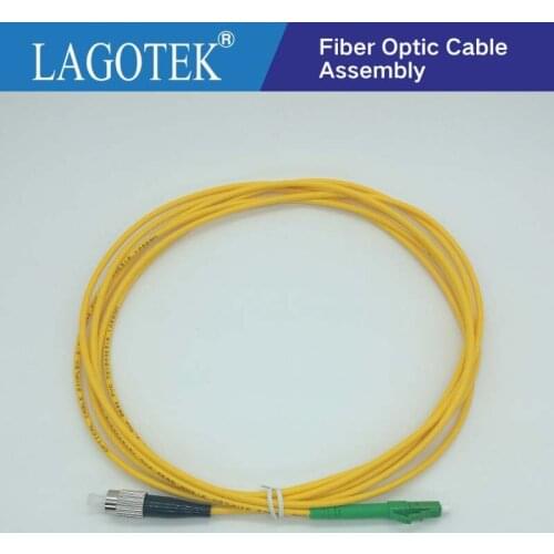 10PCS/bag LC APC-FC UPC 3M Simplex mode fiber optic patch cord Cable 2.0mm or 3.0mm FTTH fiber optic jumper cable free shipping