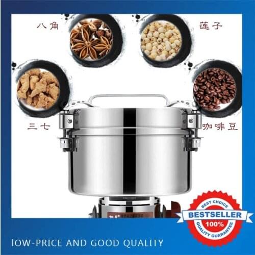 220V Medicine Spice Herb Salt Rice Coffee Bean Cocoa Corn Pepper Soybean Leaf Mill 4500G Powder Grinder Grinding Machine