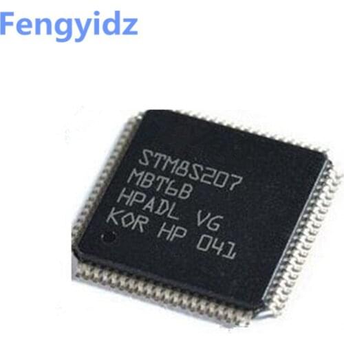 5pcs/lot STM8S207MBT6B STM8S207 TQFP80