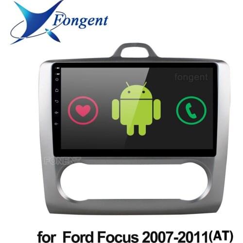 Android 10.0 AI Voice Control For ford focus 2 Mk2 2004 - 2011 Car Radio Multimedia Video Player Navigation 2 din dvd GPS RDS
