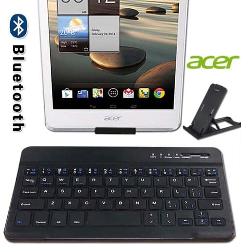 Ultrathin Tablet Wireless Bluetooth Keyboard for Acer Iconia A1/B1/Tab 7/Tab 8/Predator 8/Tab B1/Talk S/One 7/One 8 Tablet