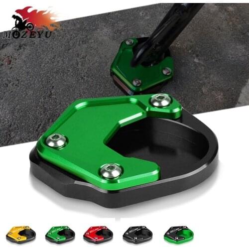 Side Stand Enlarge Kickstand Fit For KAWASAKI z400 Z 400 2018-2020 2019 Motorcycle Accessories Sidestand Foot Enlarger