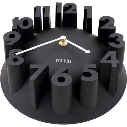 Living Room Art Deco Big Wall Clock Modern Design Mute Wall Sticker Clock Wall Clock Wall Clock Living Room Home Decoration