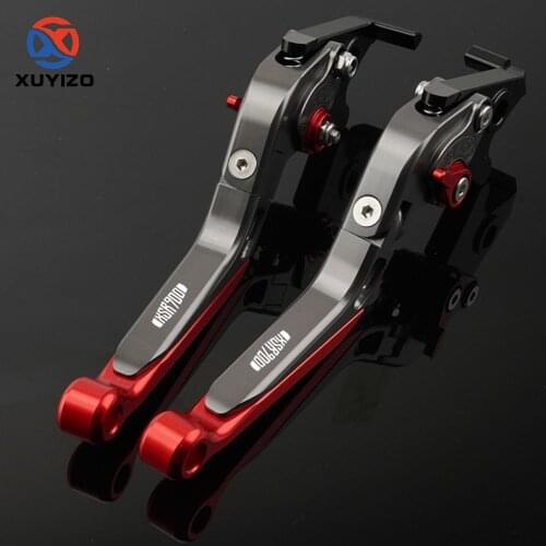 CNC Aluminum Motorcycle Adjustable Folding Brake Clutch Levers Handle Grip Handbar For YAMAHA XSR 900 XSR900 ABS 2016-2021