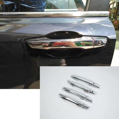 For Honda CR-V 2017 2018 2019 car door handle decorates lid Accessories abs Chrome Door Handle Cover Protection