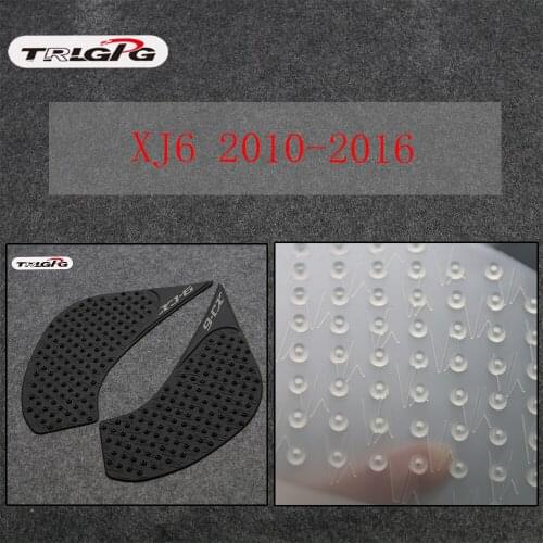 For Yamaha XJ6 2010 2011 2012 2013 2014 2015 2016 motorcycle Protector Anti slip Fiber Tank Pad tank Side Traction 3M Sticker