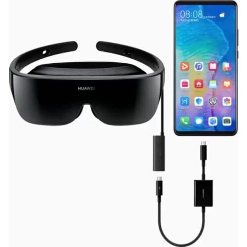 Huawei 2.1 inch Dual Fast Polarized 3D Glasses Headset Movie TV DVD LCD Video Game Theatre Folding VR Glasses