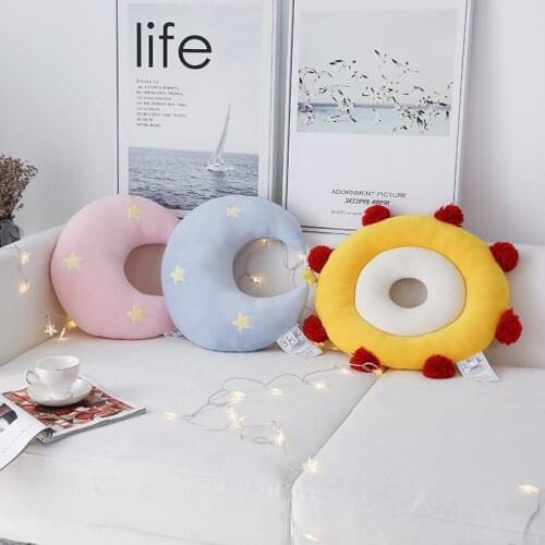 Cute Moon Pillow Sun Cushion Plush Toys Kid Toys Baby Toys Girls Christmas Gifts Toys for Children Home Decor