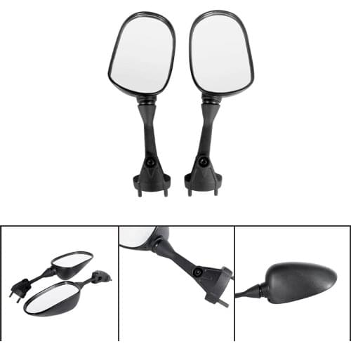 Motorcycle Rear View Mirrors For Kawasaki NINJA 636 ZX6R ZX6RR 2005-2008 ZX10R 2004-2010