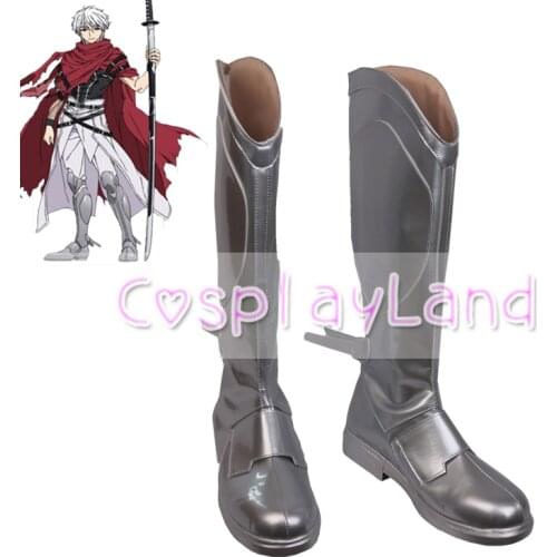 Plunderer Legendary Red Baron Flash Baron Ace of Flashing Strikes Licht Bach Sakai Rihito Cosplay Shoes Boots Men Shoes