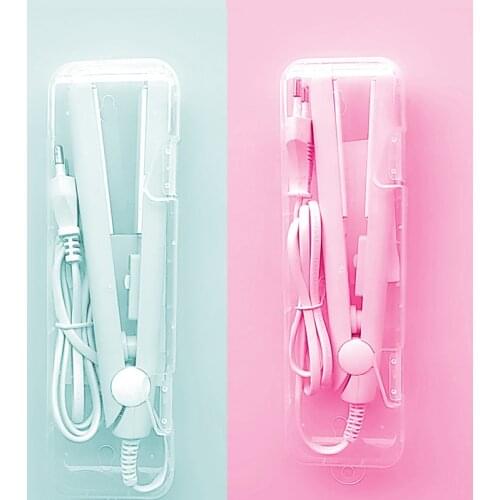 New Mini Curls Hair Straightening Iron Pink Ceramic Curling Iron Corrugate Hair Iron Styling Tools Volume Hair Curler EU