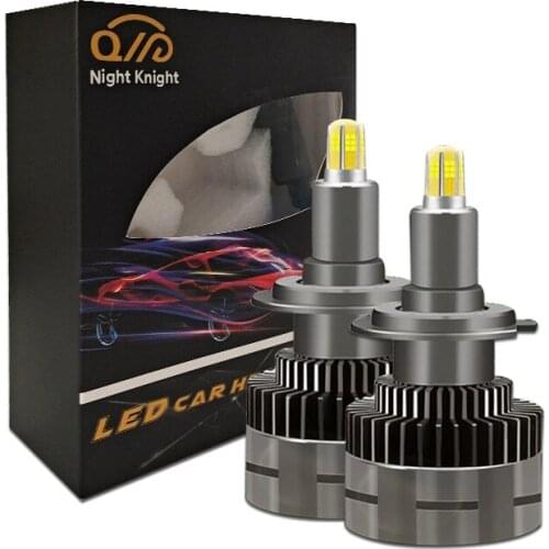 Night knight 360 Degrees Car LED Headlight Bulbs 6000K H4 H1 H7 H8 H9 H11 H16 9005 HB3 9006 HB4 9012 HIR2 Canbus Auto Led Lights