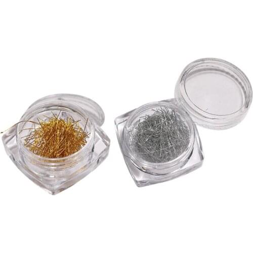 Nail Art Decorations Copper Wire Handmade Supplies Line Manicure DIY Design Metal Gold Silver Rose Gold Jewelry 3D Tips Tools