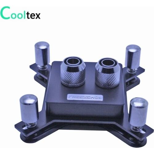 DIY CPU Water cooling Block Waterblock watercooled block cooler computer for intel LGA 775/115x/1366/2011 High quality