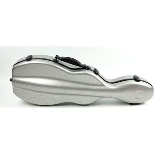 Highly cost effective violin hard case cello shape violin case 4/4 3/4 violin case carbon fiber VH-08