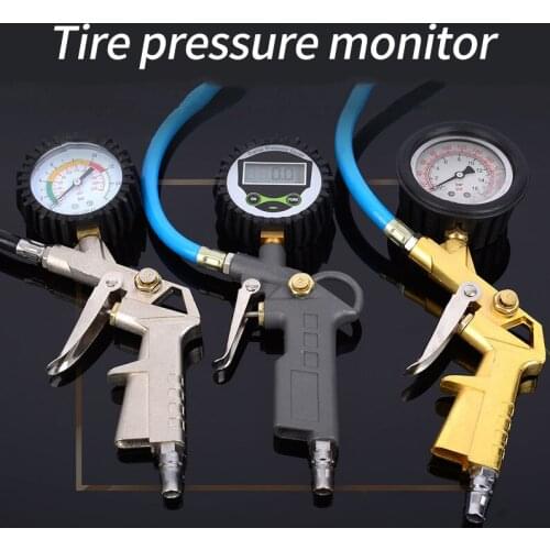 High-precision Tire Pressure Test Tool Electronic Digital Display Car Tire Pressure Gauge Precision Pressure Measurement Tool
