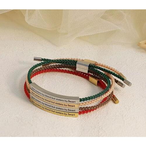 Плетеные браслеты Yoiumit China At AliExpress