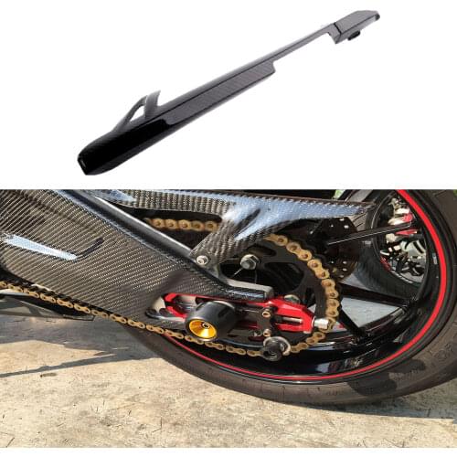 Carbon Fiber Chain Protector Guard Cover Decoration Parts for BMW S1000RR S 1000 RR 2015 2016 2017 2018