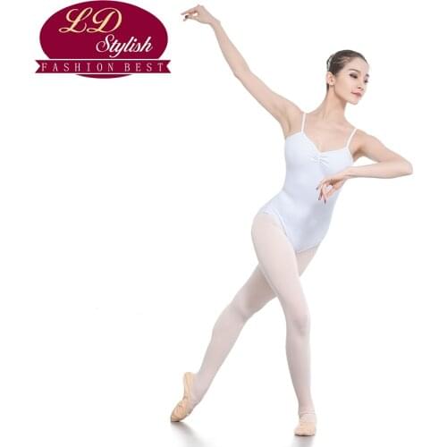 Adult White Dance Skirt Training Leotards Stage Performance Competition Female Dancewear for Girls Swimming Practice Clothing