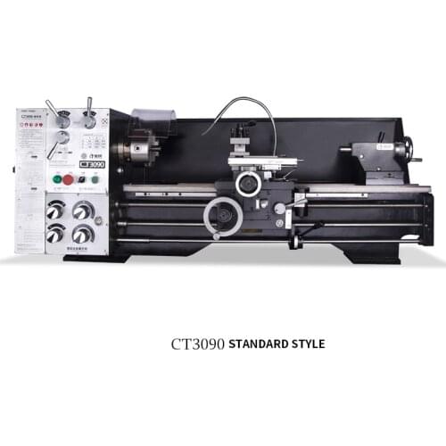 CT3090 New Small Household Lathe Ordinary Lathe Three-pole Bench Lathe Industrial Grade Small Lathe