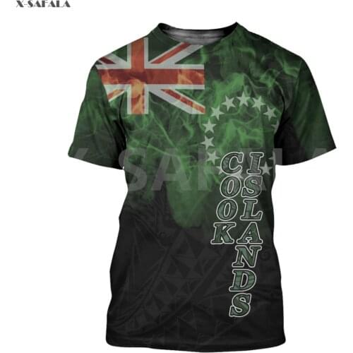 Fiji Polynesian Smoking Space 3D Fashion All Over Printed Round Neck T-Shirts Men Women Harajuku Casual Top Tee