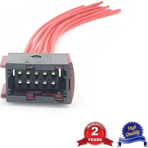 HEADLIGHT SOCKET WIRING HARNESS LOOM 10 PIN CONNECTOR FOR VAUXHALL OPEL