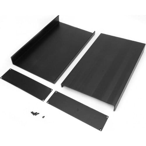 Quality Circuit Board PCB Instrument Aluminum Cooling Box Electronic Project Enclosure Case DIY Aluminum Box