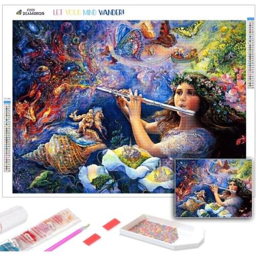 Pintura diamante Fantasy Girl Diamond Painting Picture 5D DIY Full Diamond Art Mosaic Embroidery Cross Stitch Kits Home Decor
