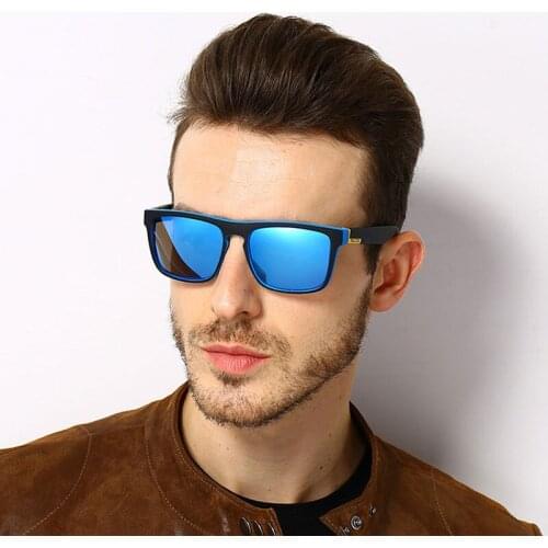 Classic Polarized Men Sports Sunglasses Women eyewear HD Polarized Sun Glasses Square Reflective Coating Lens With Brand Box