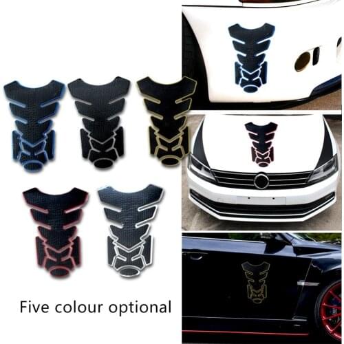 1PC PVC Motorcycle Fuel Oil Tank Pad PVC Soft Anti-collision Anti-scratch Waterproof Decal Protector Cover Sticker Motor Styling