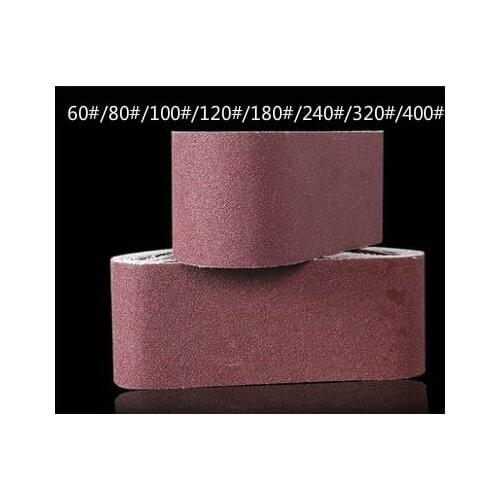 5pcs/set 610x100/533x75Abrasive Sanding Belts 60 80 100 120 180 240 320 400Grits Grinding Belts for Wood Sanding Tools