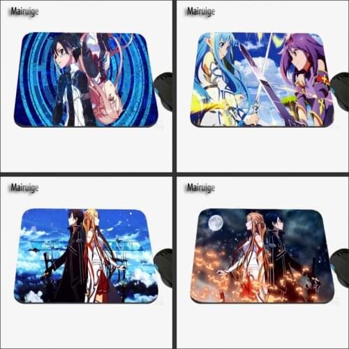 Mairuige Cartoon Sword Art Fashion Custom Design, the Anti-skid Home Office Notebook Computer Mouse Mat for the