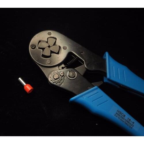 Mini-Type Self-Adjustable Crimping Bootlace Crimper 4-16mm2 Crimping Pliers Electric Tube Terminals Box Mini Brand Clamp Tools