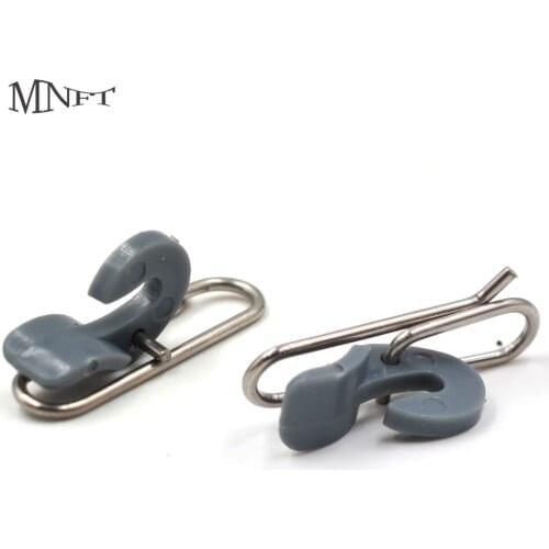 MNFT 20PCS Stainless Steel Impact Bait Clip Fishing Accessories Fishing Sea Fishing Impact Hook Bait Clips