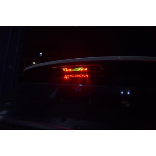 Stainless Steel Car Rear High Brake Lamp Frame Trim For Hyundai Tucson Accessories 2015 2016 2017