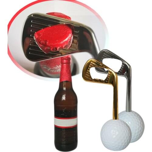 Novelty Golf Ball Bottle Opener Golfer Beer Cap Breaker Birthday Gift for Golf Lovers Enthusiasts