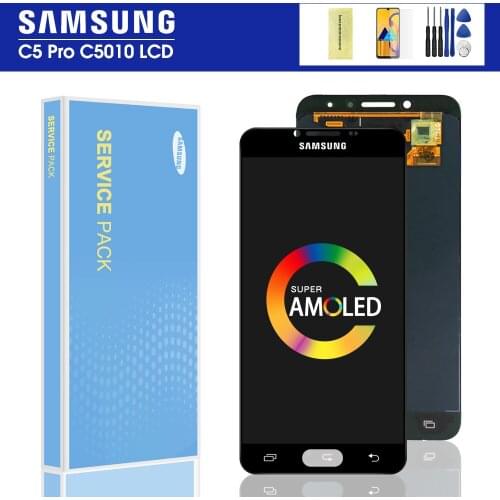 5.2'' Original lcd For Samsung Galaxy c5 pro c5010 lcd display with touch screen digitizer Assembly replacement repair parts