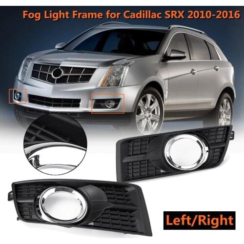 Front Bumper Fog Lamp Light Frame Grille Case Cover for Cadillac SRX 2010 2011 2012 2013 2014 2015 2016 #25778388