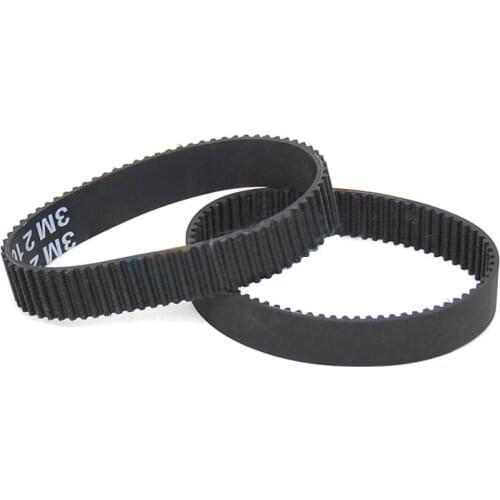 1Pcs HTD 3M 207 To 237 Closed Loop Timing Belt Transmission Synchronous Belts Width 10mm 15mm