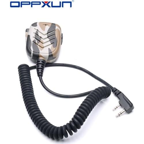 MT600 Handheld Microphone Speaker Mic for Walkie Talkie Kenwood TK3107 Quansheng Wouxun Puxing Baofeng UV-5R BF-888S GT-3TP GT-3