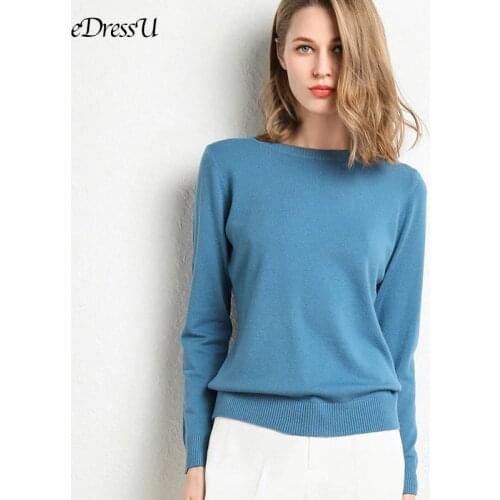 13 Colors Sweater Women Pullover O Neck Simple Autumn Winter Knitwear Yellow Camel Sweaters Korean Casual Office Jumper CR-JM001
