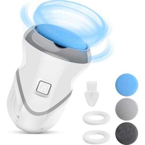 Callus Remover For Feet Rechargeable Portable Pedicure Foot File Grinder Scraper Electric Vacuum Adsorption 3 Grinding Heads