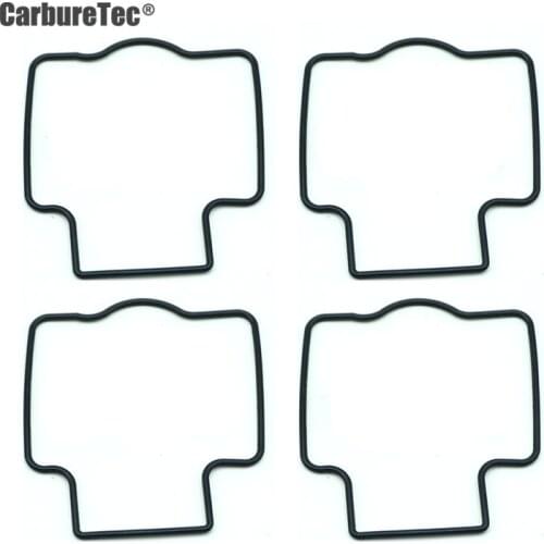 4 Carburetor Float Bowl Chamber Gasket Seals for Kawasaki Ninja ZX6R ZX6 ZZR600 ZX600 D/E/F ZX 6 6R 600 Motorcycle Carb Parts