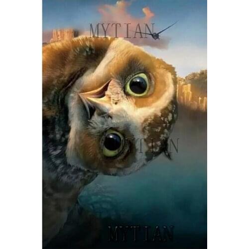 Diamond Painting Owl Animal Full Square/round Drill 5D DIY Cross Stitch Decor Diamond Embroidery Picture Mosaic