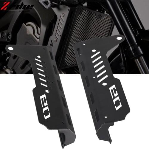 Motorcycle Aliminum Radiator Cooling Tank Side Guards Covers Protector For YAMAHA MT09 MT-09 FZ09 FZ-09 MT FZ 09 2018 2019 2020