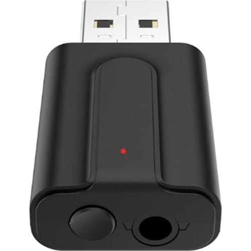 Bluetooth 5.0 Audio Transmitter Receiver 2 In 1 3.5mm AUX Jack Hifi Stereo USB Wireless Adapter For TV PC Car Kit MP3
