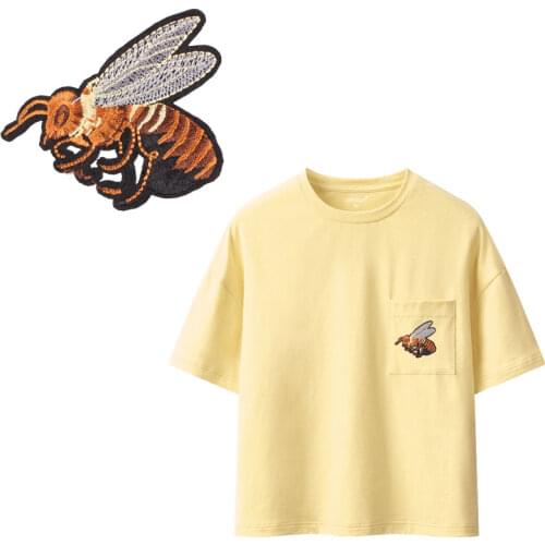 Flower gun fruit Heat Transfer Patches For Stripe Clothes Patch A-level Washable Iron On Applique DIY Clothing Sticker