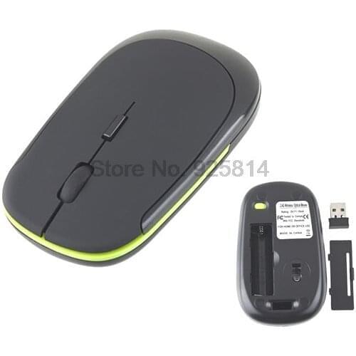 By dhl or ems 200 pieces Slim Mini USB Wireless 2.4G Mouse Optical Mice 1600DPI