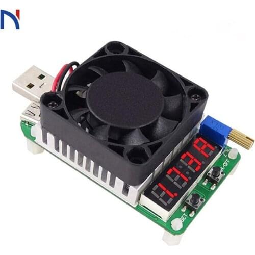LD25 LD35 Electronic Load Resistor USB Interface Discharge Battery Test LED Display Fan Adjustable Current Voltage 25W 35W